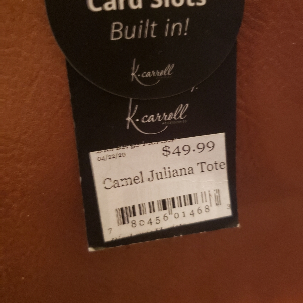 camel Juliana tote